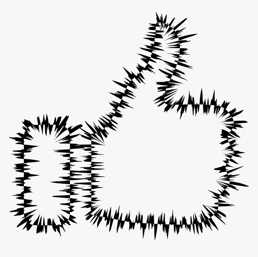 Sound Wave Thumbs Up Clip Arts - Sound, HD Png Download, Free Download