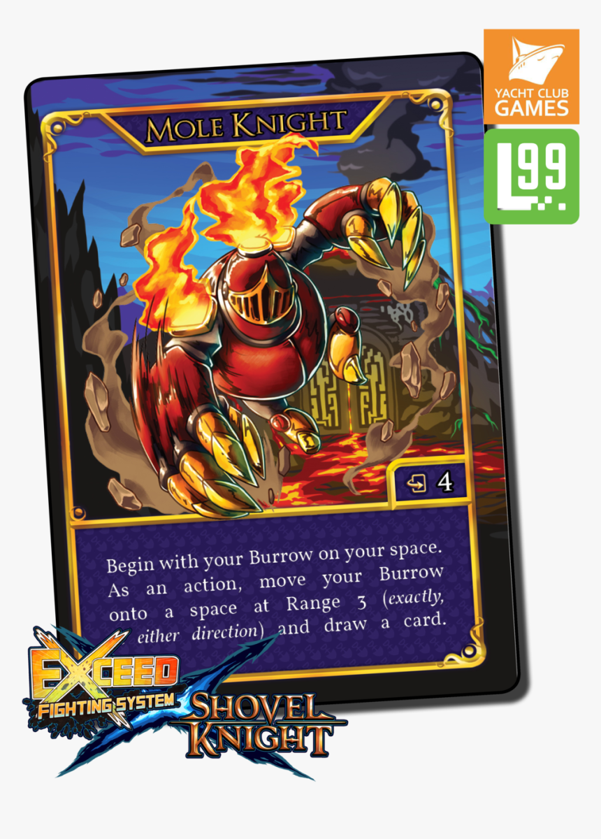 Exceed Card Previews - Exceed Fighting System Shovel Knight, HD Png Download, Free Download