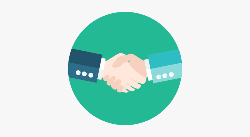 Shake Hand Flat Icon Png Transparent Png Kindpng