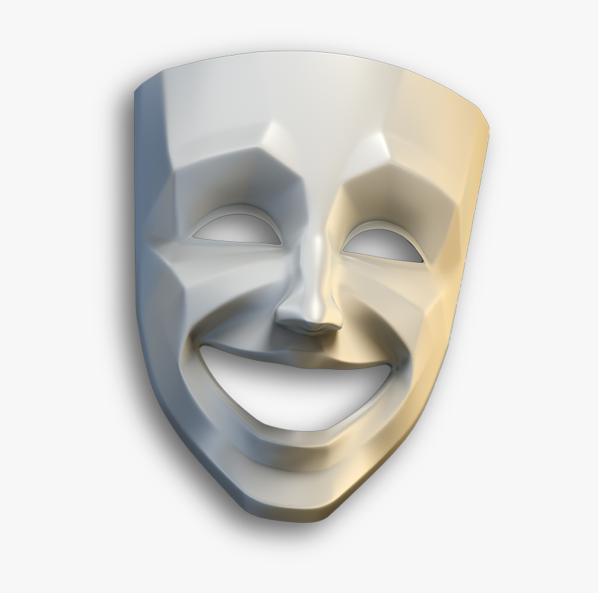 Transparent Theater Mask Png - Mask, Png Download, Free Download