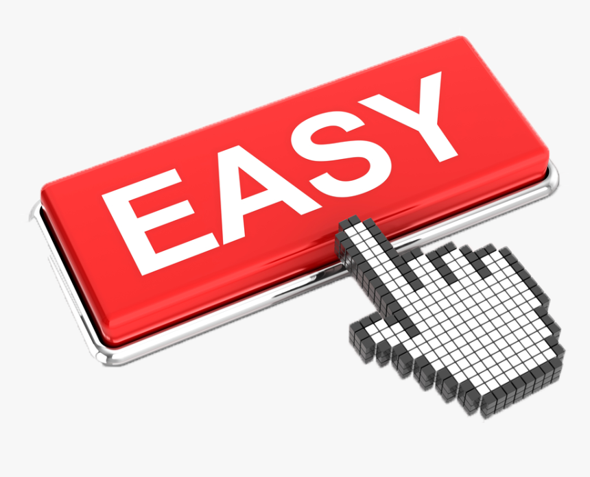 Transparent Easy Button Png - Sign, Png Download, Free Download