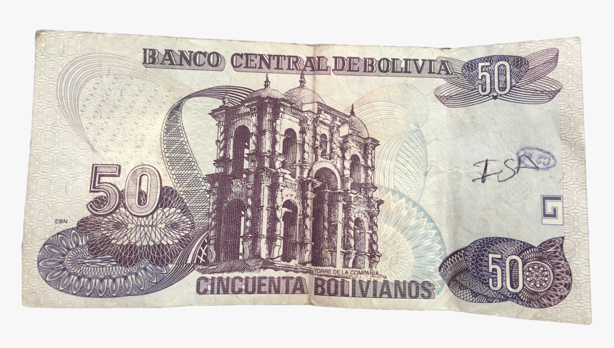 Billetes De 50 Bs, HD Png Download, Free Download