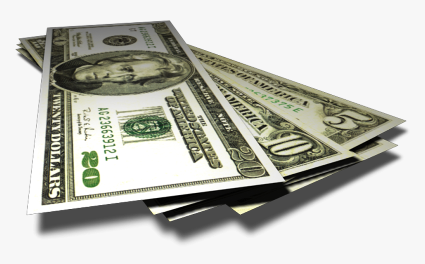 Clipart Of Real Money - Transparent Cash, HD Png Download, Free Download