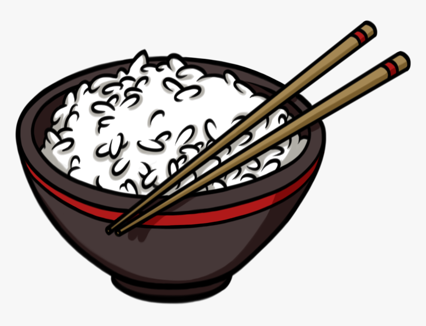 Chopsticks Free Download On - Transparent Rice Clipart, HD Png Download, Free Download