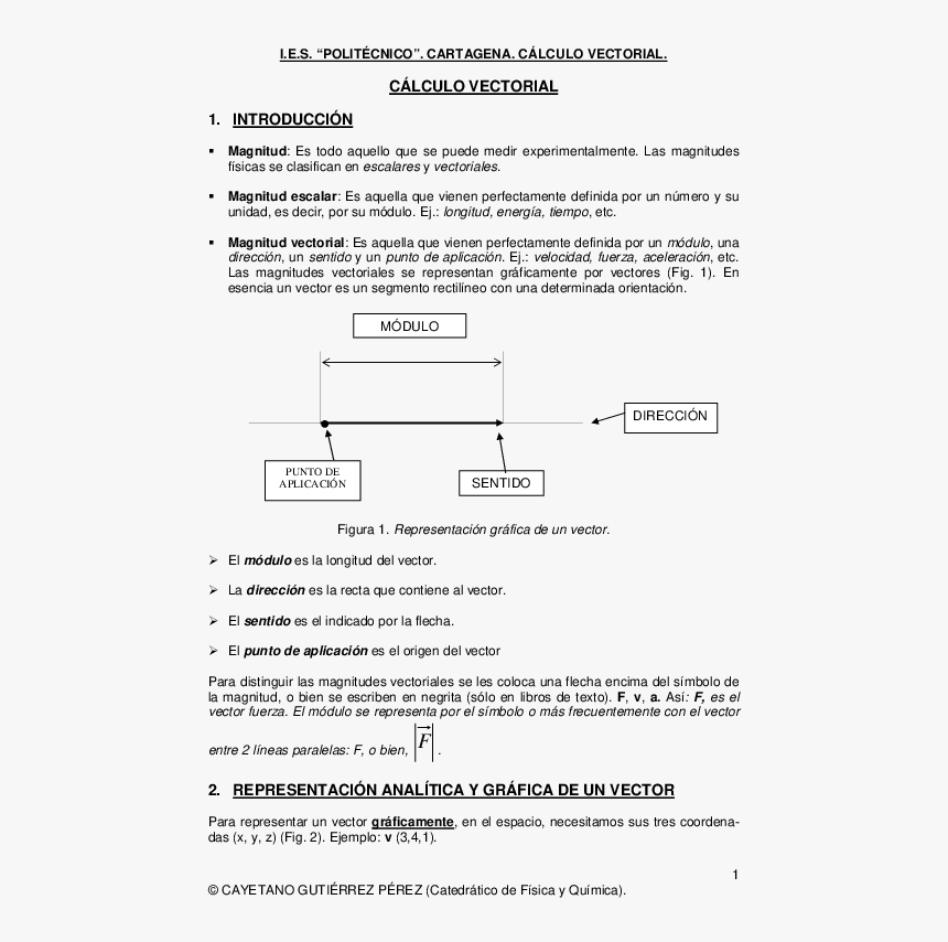 Calculo Vectorial Ejercicios Cartagena, HD Png Download, Free Download