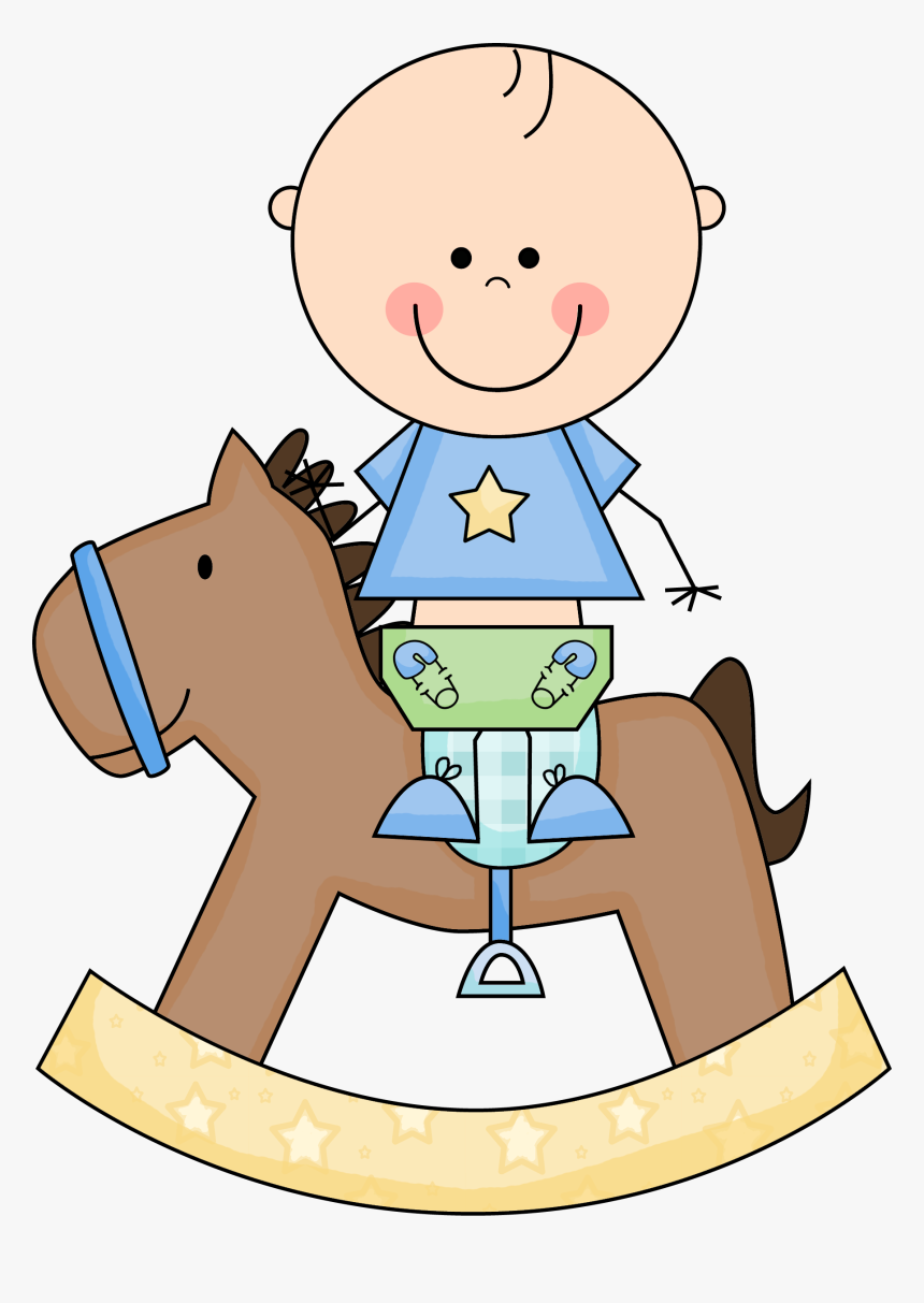 Transparent Baby Nursery Clipart - Bebe Caballito De Madera Png, Png Download, Free Download