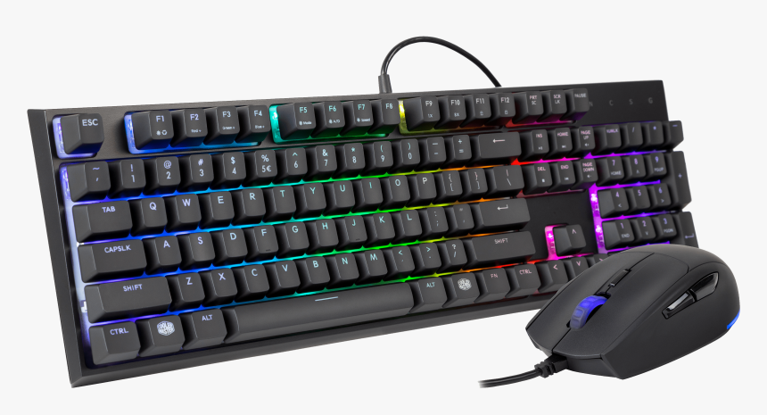 Broken Keyboard Png - Cooler Master Masterset Ms121, Transparent Png, Free Download