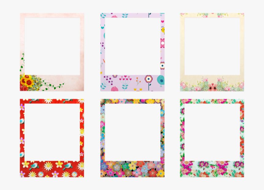 Frame Foto Polaroid Png, Transparent Png, Free Download