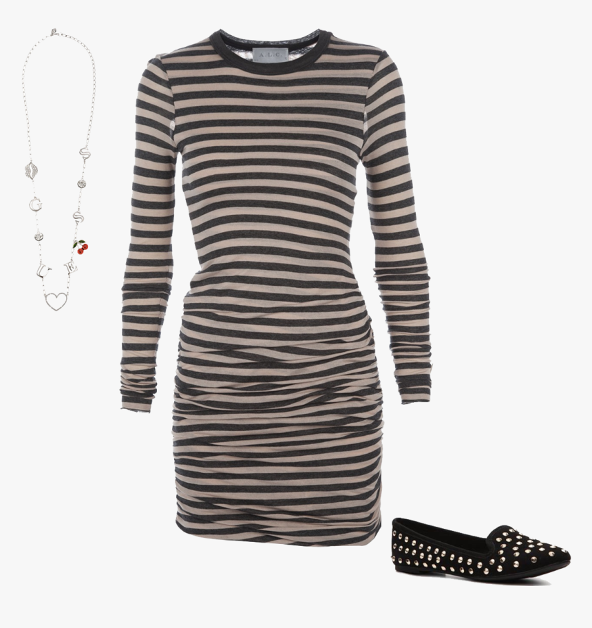 Striped Dress Png Image - Striped Dress Png, Transparent Png, Free Download