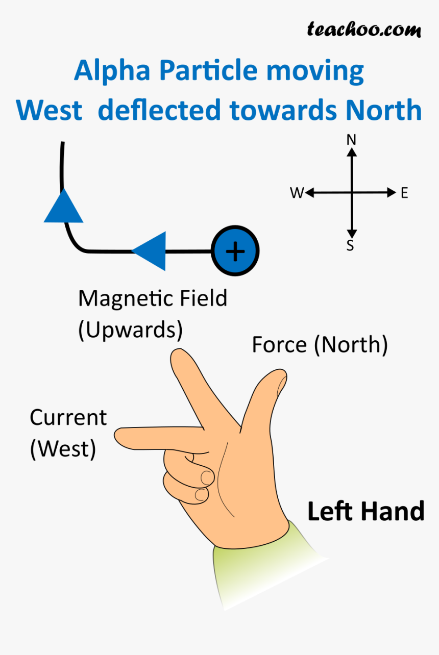 Question 3 Page - Positively Charged Particle Projected Towards West, HD Png Download, Free Download