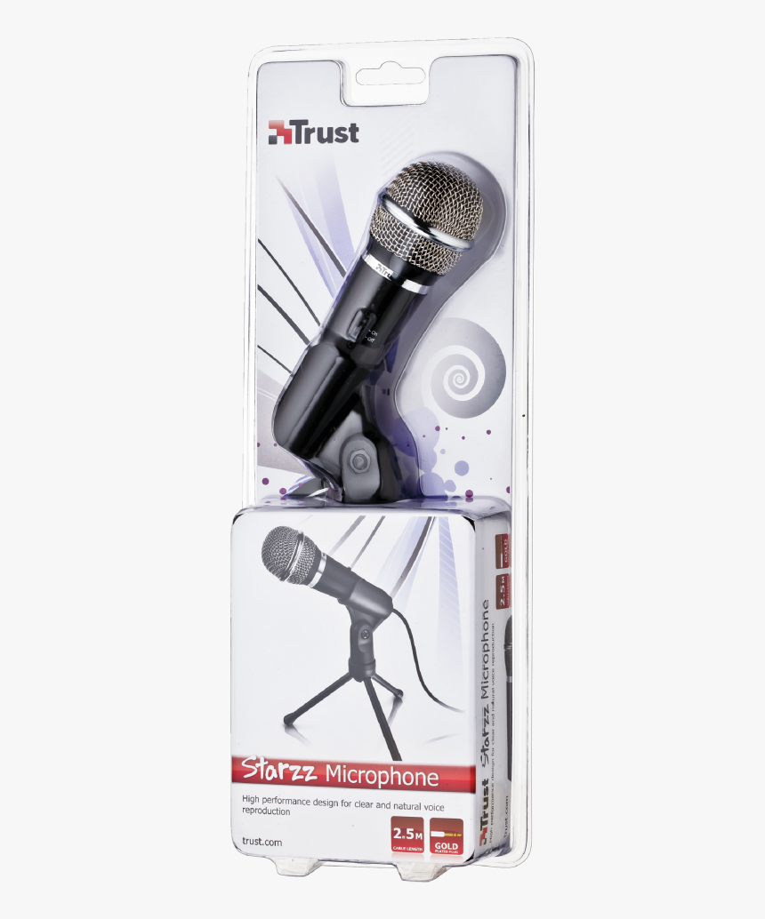 Starzz Microphone - Trust, HD Png Download, Free Download