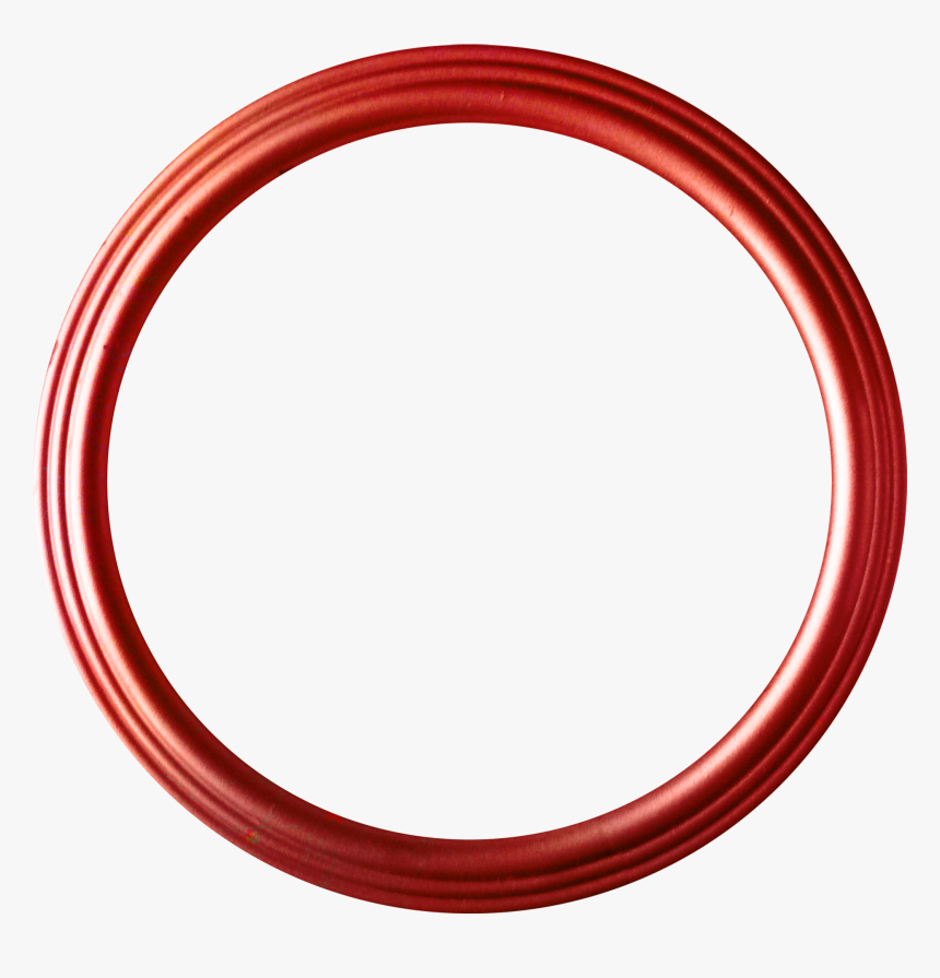 Circle Red Disk Shape - Round Shape Red Background Png, Transparent Png, Free Download