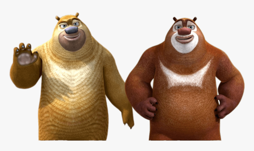 Boonie Bears Saying Hello - Briar And Bramble Boonie Bears, HD Png Download, Free Download