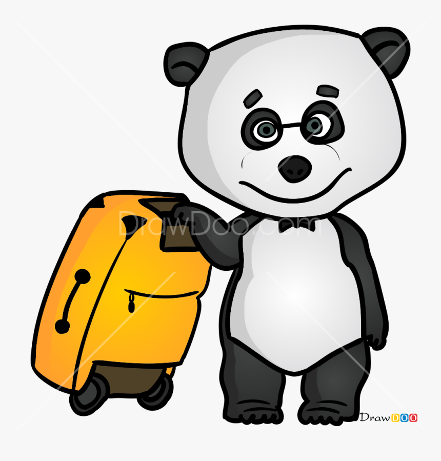 How To Draw Panda Masha And The Bear Png Masha And - Panda Masha And The Bear, Transparent Png, Free Download