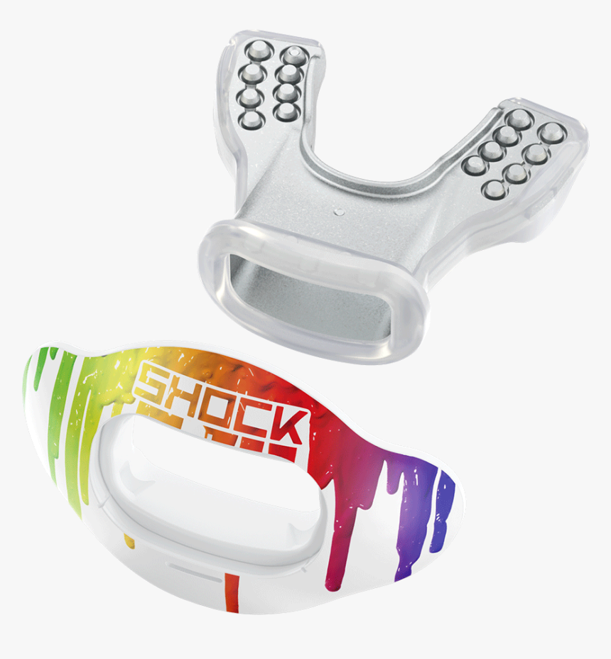 Interchange Lip Guard Mouthpiece Printed Shield"
 Class= - Shock Doctor Interchange Mouthguard, HD Png Download, Free Download