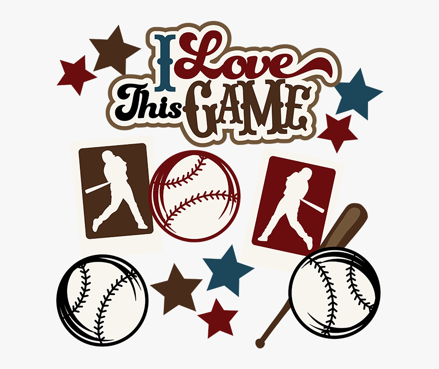 I Love Baseball Transparent Image - Love Baseball, HD Png Download, Free Download