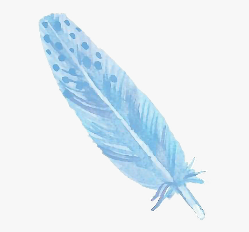 Feather Clipart Watercolor - Png Feather Watercolor Clipart, Transparent Png - Kindpng