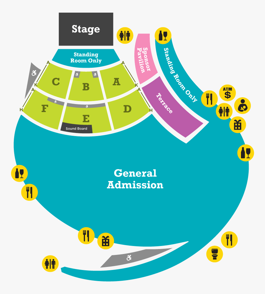 Oregon Zoo Concert Seating Chart, HD Png Download, Free Download