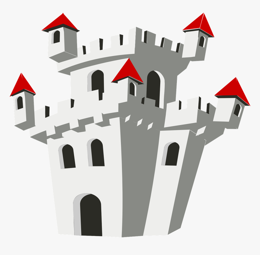 Castle, Palace, Chateau, Fortress, Watchtowers, Lookout - Castle Background Clipart, HD Png Download, Free Download