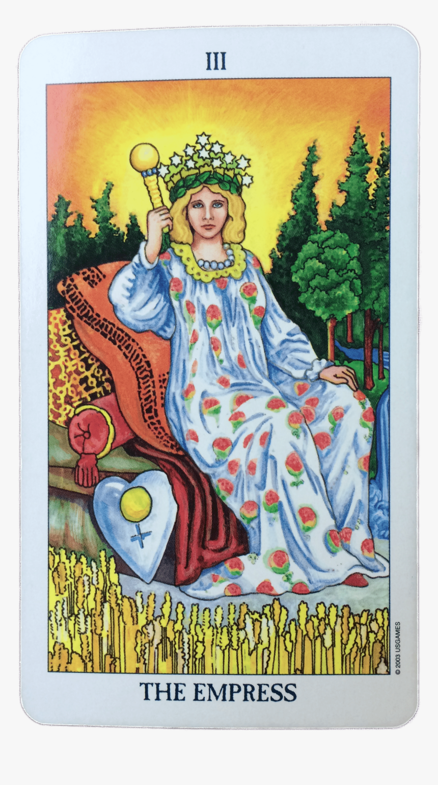Tarot Card The Empress, HD Png Download, Free Download