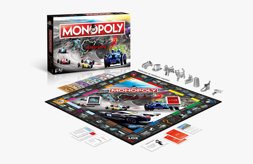 Move Your Mouse Across The Image To See It Enlarged - Monopoly Nürburgring, HD Png Download, Free Download