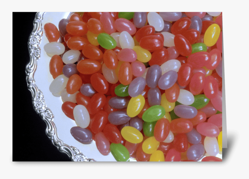 Jelly Beans Greeting Card - Jelly Bean, HD Png Download, Free Download