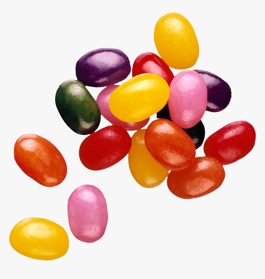 Jelly Candies Png - Jelly Beans Dragee Png, Transparent Png, Free Download