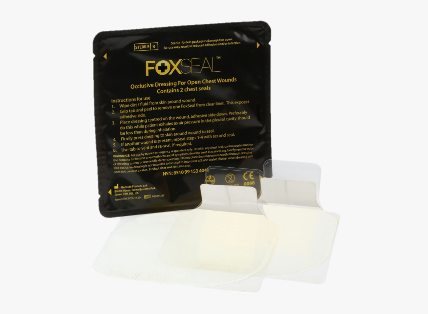 Foxseal, Chest Seal - Foxseal Chest Seal, HD Png Download, Free Download