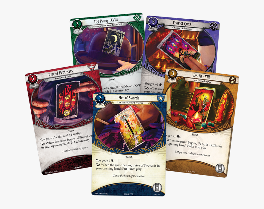 Tarot Cards That Hold The Key To Your Fate In The Circle - Arkham Horror Tarot Card, HD Png Download, Free Download