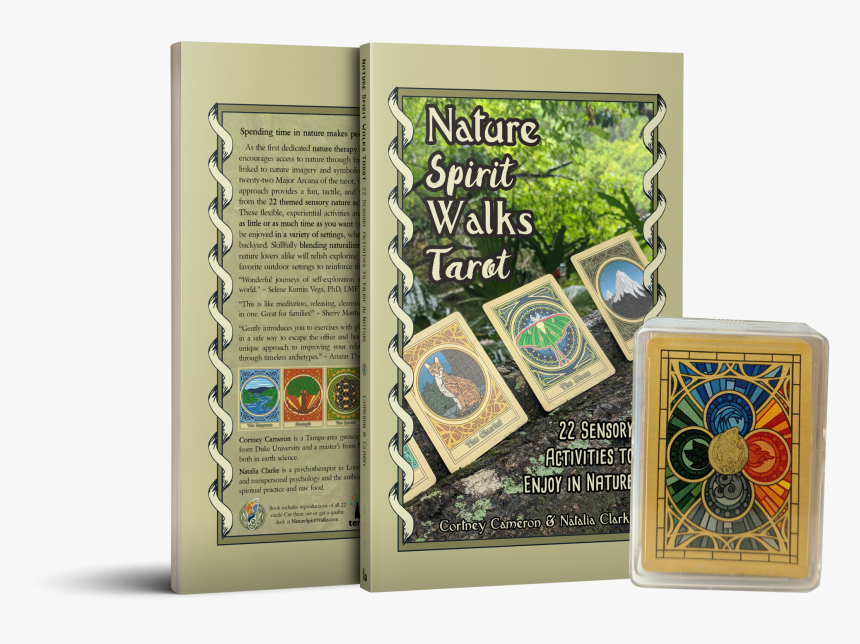 Nature Spirit Walks Tarot Package Mockup - Natural Spirit Tarot, HD Png Download, Free Download
