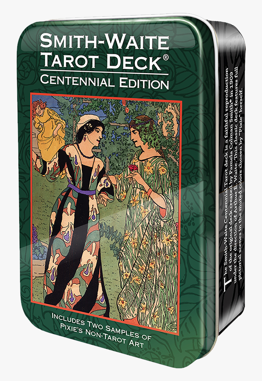 Smith-waite Centennial Tarot Deck In A Tin - Smith Waite Centennial Tarot Deck, HD Png Download, Free Download