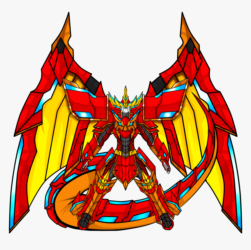 All X Antibody Digimon - Dragon Fan Made Digimon, HD Png Download, Free Download