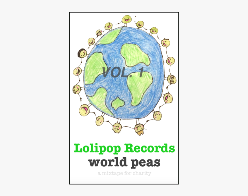 "world Peas [vol - World Peas Vol 1 Lollipop Records, HD Png Download, Free Download