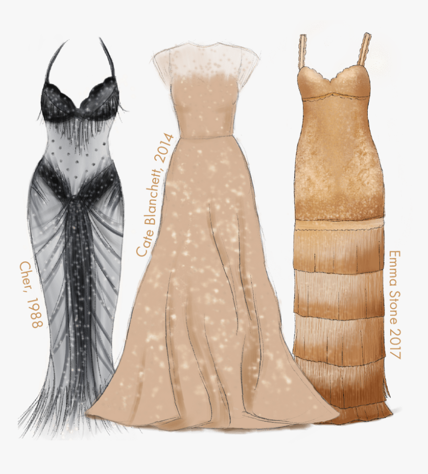 Who Could Forget The Icon That Is Cher, Collecting - Best Supporting Actress Oscar All Dresses, HD Png Download, Free Download