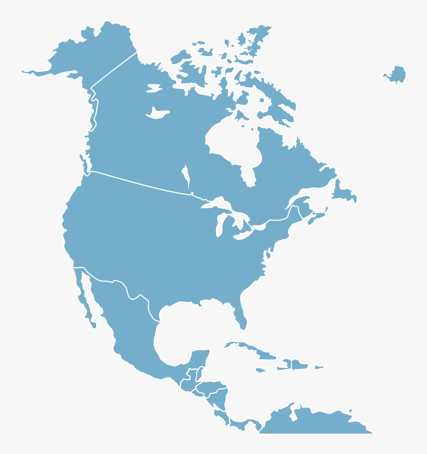Transparent America Png North America Map Png Png Download