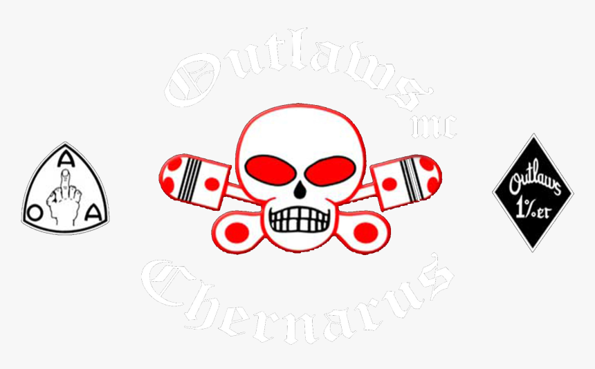 Outlaws Mc Chernarus - Png Outlaws Mc Logo, Transparent Png, Free Download