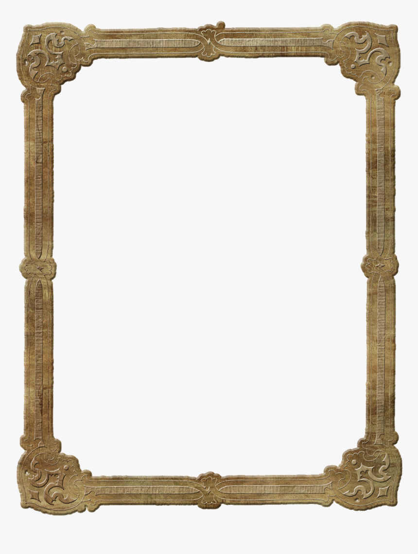 Frame, Paper, Vintage, Old, Antique, Elements, Ornate - Antique, HD Png Download, Free Download