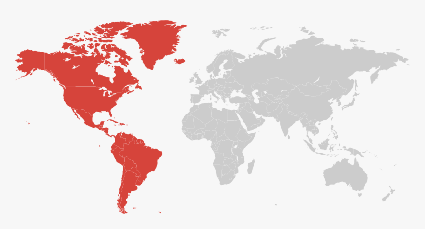 Transparent South America Png - Anatolian In World Map, Png Download, Free Download