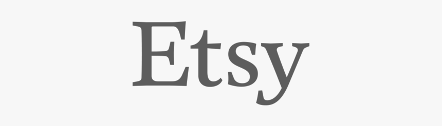 Sbgriffinstudios Etsy Site - Etsy Black Logo Vector, HD Png Download, Free Download