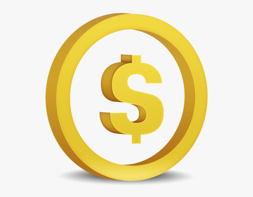 Transparent Gold Dollar Sign Clipart - Доллар Знак Png, Png Download, Free Download