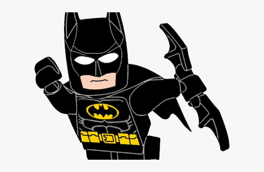 Transparent Batman Lego Png - Lego Cartoon Clipart Batman, Png Download, Free Download