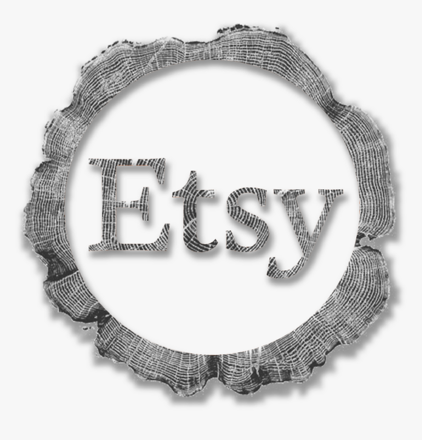 Etsy Logo Png Black, Transparent Png, Free Download