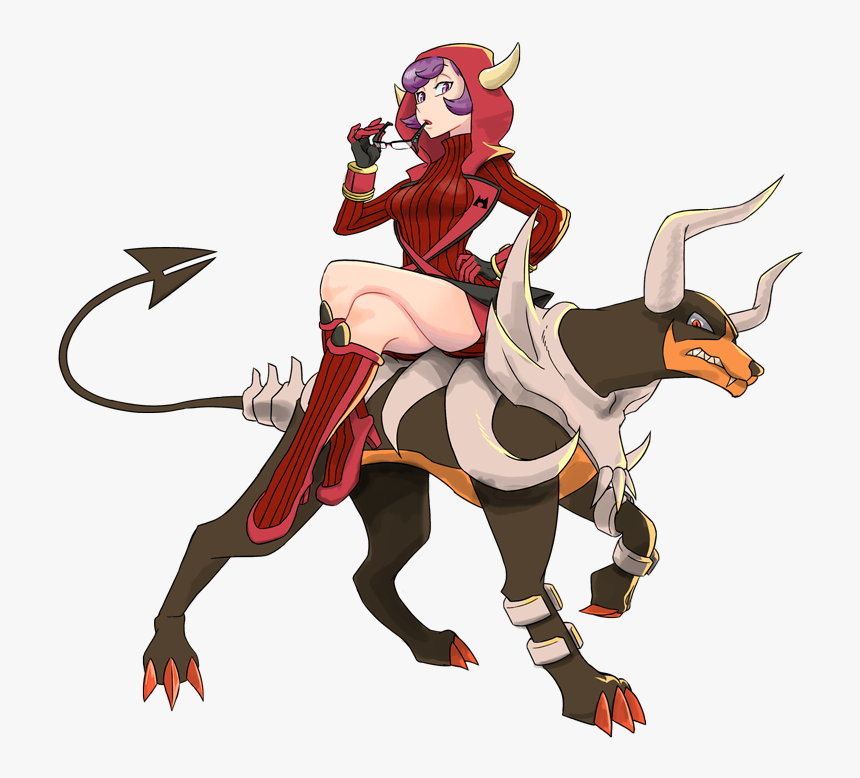 Houndoom, Kagari, And Mega Houndoom And Etc) Drawn - Pokemon Kagari, HD Png Download, Free Download