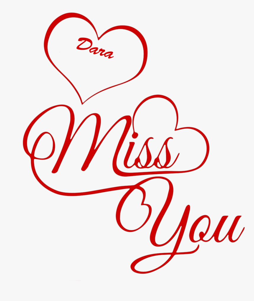 Dara Miss You Name Png - Miss You Roman Reigns, Transparent Png, Free Download