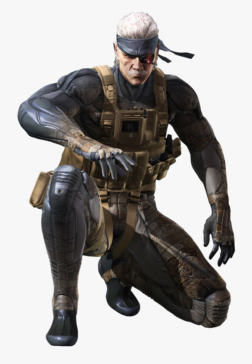 Solid Snake Metal Gear Solid 4, HD Png Download, Free Download