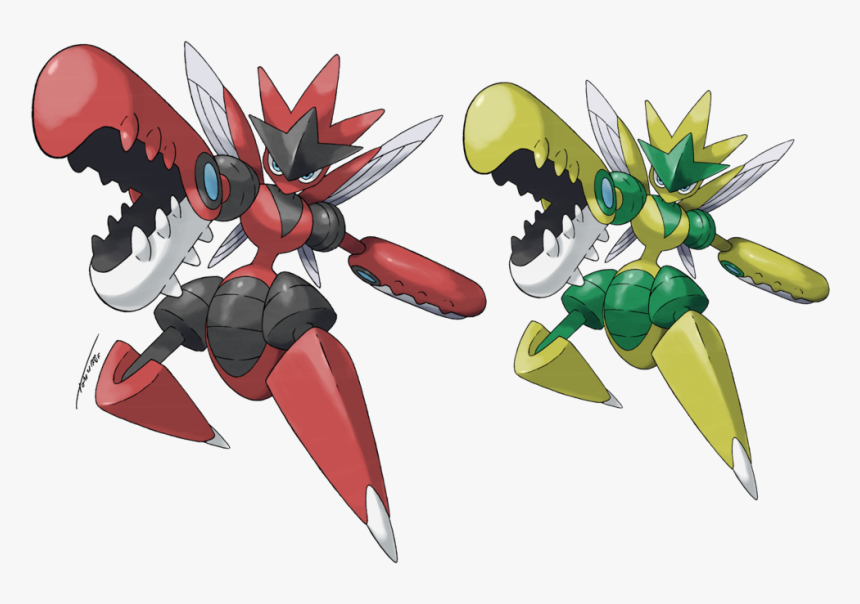 Pokemon Shiny Mega Scizor, HD Png Download, Free Download