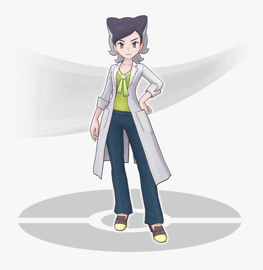 Pokemon Masters Professor Bellis, HD Png Download, Free Download