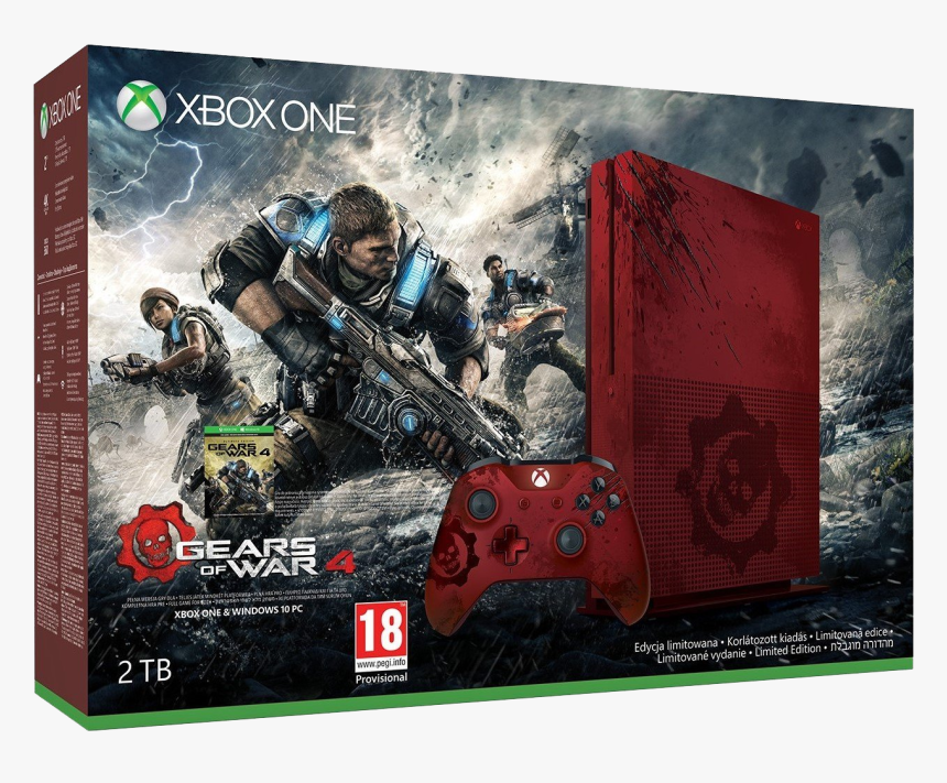 Xbox One S Gears Of War, HD Png Download, Free Download