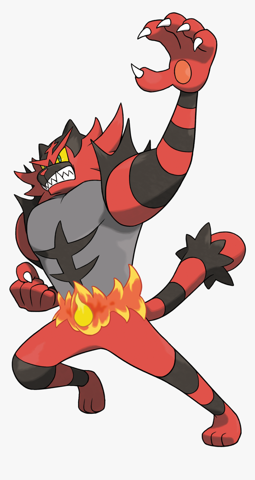 727incineroar - Fire Pokemon, HD Png Download, Free Download