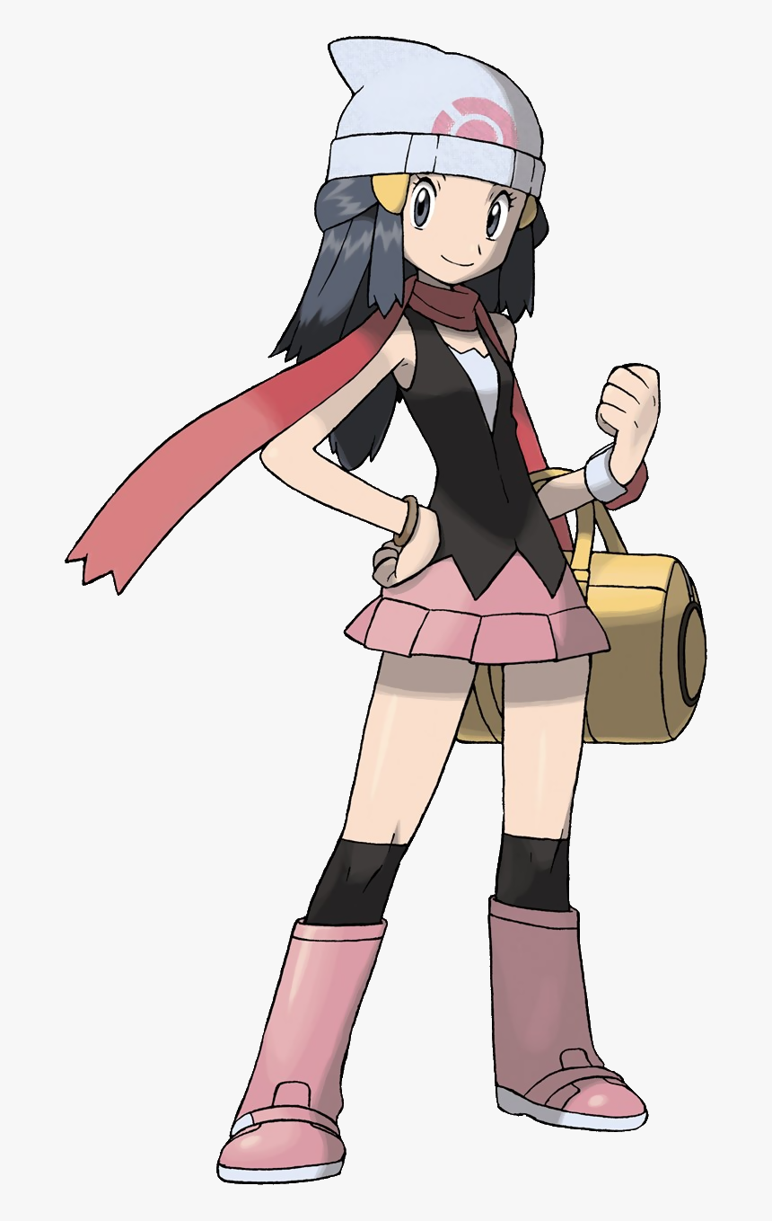 Pokemon Trainers Png - Pokemon Diamond And Pearl Trainers, Transparent Png, Free Download